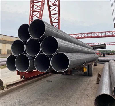 Acier soudé immergé longitudinal de TUYAU EN ACIER d'API 5L X65M X70M PSL2 LSAW
