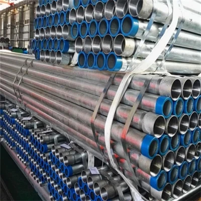 Tuyaux en acier galvanisé soudés structurels